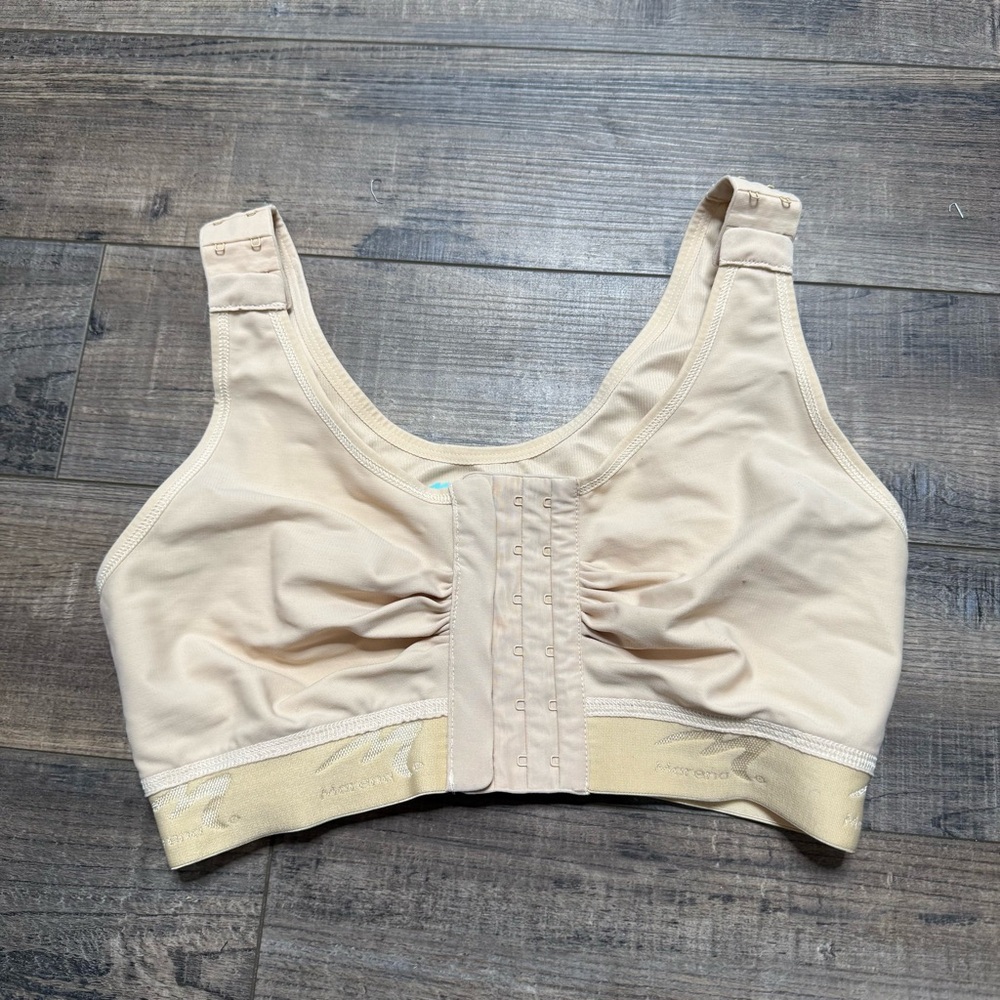 Marena Recovery Women's Cream Intimate Bra 34 B/C Surgical Compression